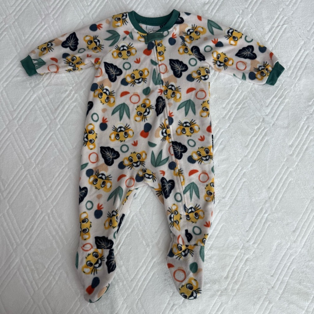 3 for $15 Disney Fleece Footed One-Piece